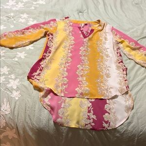 Cato Multicolor Floral Skirt